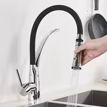 traditional kitchen mixer faucet